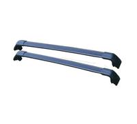 Car Top Luggage Holder 2pcs Aluminum Alloy Roof Bars For Vw For Id4 For Id.4 X 2021-2024 Side Bars Cross Rails Roof Rack Luggage(Black)