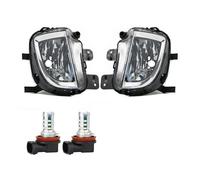 DZSQWETYU Fog Lamp Front Bumper Lights For VW For Golf 6 A6 MK6 Cabriolet GTI GTD For Jetta GLI 2012-2016 5K0941699E Fog Lamp Light(With M10 White)