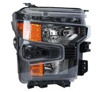DZSQWETYU Headlight Cover Car Headlight For Chevy For Silverado 1500 2022-2024 Headlamp With Halogen Bulb Head Light Low Beam H11 High Beam HB3 Bulbs Car Headlight Lenses(1pcs Right)