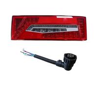 DZSQWETYU Rear Tail Light 1Pc 24V LED Rear Headlight Tail Light For Scania R S L Truck Taillight With Connectors Accessories Parts OEM 2860827 2860829 Car Tail Lights(Right With Connector)