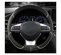 DZSQWETYU Steering Hood 38CM 15" Car Steering Wheels Cover Car Interior Accessories For Lexus ES250 IS300 RX270 RX450 NX300 LS460 Car Steering Wheel Cover(WHITE)