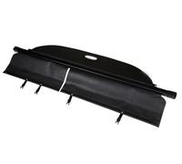 dzstnbhd Car Accessories Rear Trunk Cargo Cover For Edge 2009-2015 Manual Switch Tail Door Shield Shade Curtain Partition Board Car Retractable Rear Trunk Parcel Shelf(Black)