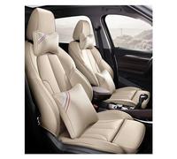 dzstnbhd Cushions Protecto For BMW For X5 X6 Z4 E53 E70 E71 For E72 E85 E86 E89 F15 Custom Car Seat Covers Set Leather Full Set Waterproof(BEIGE LUX)
