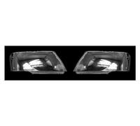 dzstnbhd Lamp Shade Transparent Cover Car Headlight Case Shell Light Lamp Headlight Lens Cover Headlamp Lampshade For Nissan For Patrol 2004-2007 2008 2009 2010 2011 Transparent Lampshade(A Piar)
