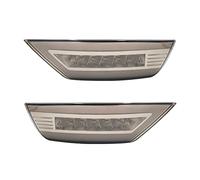 dzstnbhd Rear Lamp Cover For For Focus For Hatchback 2009-2013 Rear Signal Fog Lamp Rear Bumper Reflector Lights Turn Signal Taillight(2)