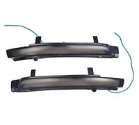 dzstnbhd Turn Light Rearview Mirror Repeater Dynamic Blinker For Skoda For Octavia MK2 A5 For SuperB B6 3T Turn Signal Light 2009-2012 Side Mirror Flashing Lamp(Blue-Yellow)