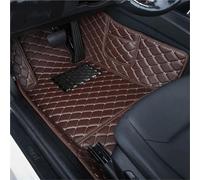 DZSUNLOHJ Car Floor Mats Custom Automotive Car Floor Mats For Nissan For Qashqai J11 2014-2017 Auto Luxury Leather Men Women Car Mats Full Coverage Footwell Mats(L Brown)