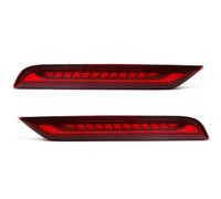 DZSYANJIASM Car Rear Stop Light Car LED Rear Bumper Reflector Lights For Toyota For Innova 2022 2023 Dynamic Turn Signal Lamp Brake Warning Lamp Accessories 12V(Red A)