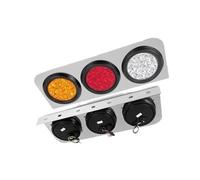 DZSYANJIASM Car Rear Stop Light LED Tail Reverse Light Board Clearance Lamp Turn Signals 3 in 1 Brake Taillight for Scania S730 T R450 Truck Trailer