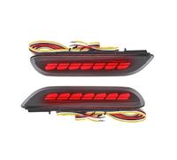 DZSYANJIASM Car Rear Stop Light Tail Bumper Brake Light For Infiniti Q50 Q70 QX80 2015-2017 LED Rear Stop Indicator Flowing Turn Signal