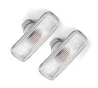 DZSYANJIASM Car Rear Stop Light Yellow Side Turn Signal Light Non-LED 04806224AA For Chrysler For Sebring 200 300 2005-2015 Signal Lamp(2pcs Clear Lens Lamp)