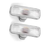 DZSYANJIASM Car Rear Stop Light Yellow Side Turn Signal Light Non-LED 04806224AA For Dodge For Charger For Avenger For Caliber 2005-2015 Signal Lamp(2pcs Clear Lens Lamp)