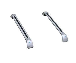 DZSYANJIASM Car Roof Rack 2pcs Roof Bars For Volvo V90 For Cc For Cross For Country 235 236 2016- Side Bars Cross Rails Roof Rack Luggage Carrier Roof Bars(Silver)