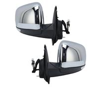 DZSYANJIASM Car Tail lights 13 Wires Side Mirror Assembly For Jeep For Grand For Cherokee WK 2011-2022 Manual Folding Blind Spot Lights Door Wing Mirror Accessories Tail Brake Indicator(1pair)