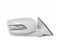 DZSYANJIASM Car Tail lights For Accord 8th Generation 2008 2009 2010 2011 2012 2013 8 Wires Car Door Rearview Mirror Assy Side Mirror Assembly Tail Brake Indicator(WHITE,White-Lens right)