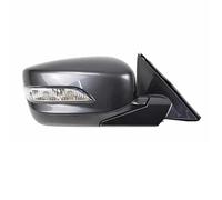 DZSYANJIASM Car Tail lights For Accord 8th Generation 2008 2009 2010 2011 2012 2013 8 Wires Car Door Rearview Mirror Assy Side Mirror Assembly Tail Brake Indicator(Gray,White-Lens right)