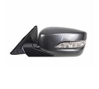 DZSYANJIASM Car Tail lights For Accord 8th Generation 2008 2009 2010 2011 2012 2013 8 Wires Car Door Rearview Mirror Assy Side Mirror Assembly Tail Brake Indicator(Gray,Blue Lens left)