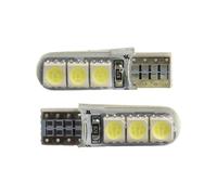 DZSYANJIASM Mirror Turn Signal 12V DC Car Lights Side Wedge Lamp Shell Silicone LED T10-5050-6SMD White Canbus License Plate Replacement Parts