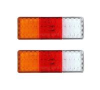 DZSYANJIASM Mirror Turn Signal 2pcs Car 75 LED Tail Lights 24V Waterproof Rear Turn Signal Lamp for RV Camper Trailer Truck Boat