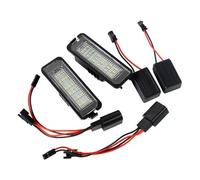 DZSYANJIASM Mirror Turn Signal 2pcs License Plate Lights Auto Accessories For VW For Golf For MK4 For MK7 For Passat For CC For Polo For Scirocco Error Free