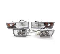 DZSYANJIASM Mirror Turn Signal 4PCS Set Car Front Bumper Fog Light Clear Turn Signal Light For VW For Jetta For MK3 For Vento 1993-1998