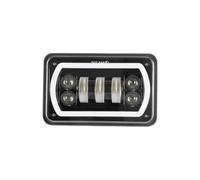 DZSYANJIASM Motorcycle LED Spotlight 1pc Black Motorcycle DRL Lamp 4X6 LED Headlight For XR250 For XR400 For XR650 Accessories Rectangular Light Waterproof Headlight Front Light(1pc)