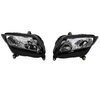 DZSYANJIASM Motorcycle LED Spotlight Motorcycle Front Headlight Headlamp Assembly ABS For CBR 600 RR For CBR600RR F5 2007 2008 2009 2010 2011 2012 Waterproof Headlight Front Light(WHITE)