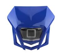 DZSYANJIASM Motorcycle LED Spotlight Motorcycle Headlight Panel Motocross Tuning Parts For Kawasaki For KLX150 250 450 Waterproof Headlight Front Light(Blue)