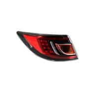 DZSYANJIASM Rear Tail Light Car LED Tail Light For Mazda 6 GH 2009-2012 Rear Bumper Brake Light Signal Lamp Auto Taillight Assembly GV8E-51-3F0 GV7K-51-3J0(Red- Outside left)