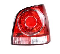 DZSYANJIASM Rear Tail Light For VW For POLO 2006-2010 Rear Tail Light Lamp Housing Without Bulbs Warning Bumper Light Auto Accessories(Red Right)