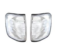 DZSYANJIASM Turn Signal Lights 2Pcs Car Front Corner Light Turn Signals Lights For Mercedes For Benz E-Class W124 E300 1985-1995 Car Accessories Wing Mirror Indicator Light(Clear Lens)