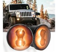 DZSYANJIASM Turn Signal Lights 2PCS Car Front LED Turn Signal Lights For Jeep For Wrangler JK 2007-2017 Wing Mirror Indicator Light
