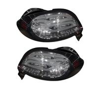 DZSYANJIASM Turn Signal Lights 2Pcs LED Rear Tail Lights For Peugeot 206 2004 2005 2006 2007 2008 206CC Tail Stop Brake Turn Signal Lamp Car Accessories Wing Mirror Indicator Light(Smoke Cover)