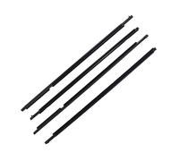DZSYANJIASM Window Door Seals Car Window Weatherstrip Glass Sealant Strip Sealing Strips Rubber Weather Strip For Toyota For Highlander 2008-2010 Molding Trim Window Weatherstrip