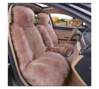 DZSYBUIGB Car Seat Covers Warm Plush Car Seat Covers Universal Long Wool Fur Car Front Seat Protect Cushion Mat For Auto Accessories Car Seat Protector Car seat cover(1pc Taro purple)