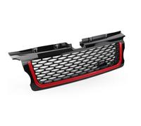 DZSYBUIGB Front Kidney Grille For Land For Range For Sport For Rover L320/L 320 2005-2009 Car Front Bumper Grille Centre Panel Exterior Styling Upper Grill Grille Insert Trims Stripe(Black Red 4pcs)
