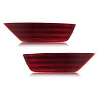 DZSYBUIGB Led Light Bar 2Pcs Rear Tail Light Brake DRL Reflector Turn Signal Cover For Escape 2013-2019(Red Lens)