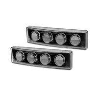 DZSYINGCHUSM Rear Brake Light 1798981 Truck LED Sun Visor Light 1910437 Cab Roof Marker Brake Lamp 12V 24V For Scania Euro 4-6 G P R T Series 2016(2pcs Signal Light)