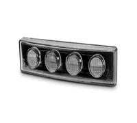 DZSYINGCHUSM Rear Brake Light 1798981 Truck LED Sun Visor Light 1910437 Cab Roof Marker Brake Lamp 12V 24V For Scania Euro 4-6 G P R T Series 2016(1pc Signal Light)
