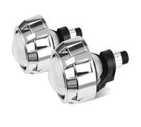 DZSYINGCHUSM Rear Brake Light 6000K White Bi-LED Projector Lens Headlight 2.5 inch LED Head Lamp Lenses H4 H7 9005 9006 Adapter Turbo Fan Light 120W 20000LM(2x RHD Silver Mask)