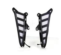 DZSYINGCHUSM Rear Brake Light Car Daytime Running Lights Compatible For Toyota For C-HR 2017-2020 LED Front Bumper DRL + Yellow Turn Signals B-type