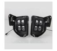 DZSYINGCHUSM Rear Brake Light LED Daytime Running Lights DRL Compatible For Toyota For Hiace 2014-2018 12W 6000K Fog Lamp + Yellow Turn Signals Lights