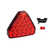 DZSYINGLONGSM Brake Light Universal F1 Triangle Style Sport 19led Brake Signal Lamp Rear Fog Light rear Third Brake Lamp Drl For Jdm For Bba Car Third Brake Light(Red)
