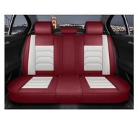 DZSYINGLONGSM Car Seat Cover Sets Car Seat Covers Car Seat Protectors For Hummer For H2 H3 Cover Leather Auto Styling Accessories(White red)