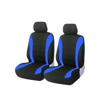 DZSYINGLONGSM Car Seat Cover Sets Car Seat Covers For Fusion Full Set Car Seat Covers Universal Size Side Airbag Compatible Washable Protectors(Blue 2pcs)
