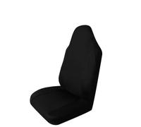 DZSYINGLONGSM Car Seat Cover Sets Car Seat Covers For Fusion Full Set Car Seat Covers Universal Size Side Airbag Compatible Washable Protectors(Black 1pc)