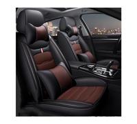 DZSYINGLONGSM Car Seat Cover Sets Car Seat Covers For Kia All Models For Rio For Sportage For Cerato K2 K3 K4 K5 For Carnival Leather Car Seat Cover Accessories Car-Styling(Black Coffee2)