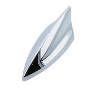 DZSYINGLONGSM Rear Spoiler Universal 5D Shark Fin Antenna Radio Aerials FM AM Stronger Signal Piano Paint For Focus Ii For Escape Car Rear Spoiler Wing(Chrome)