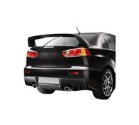 DZSYINGLONGSM Rear Spoilers For Mitsubishi For Lancer For EVO 2008-2015 Car Rear Trunk Lid Spoiler Wings ABS Plastic Black Carbon Exterior Tuning Spoiler Wing(Glossy Black)