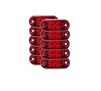 DZSYINGLONGSM Wing Mirror Indicator 12/24V 10Pcs Car Side Marker Lights Turn Signal Lamp Indicators Universal For Trailers Trucks Vans Buses Lorries Mirror Indicator Light